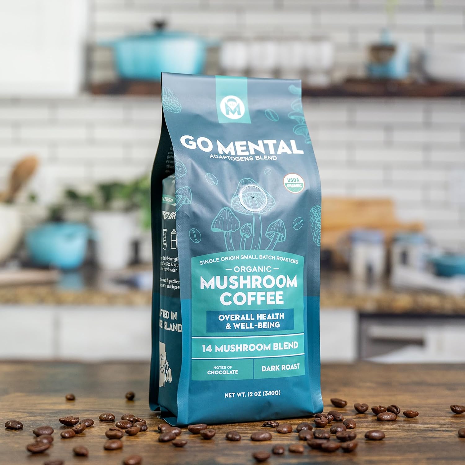 14 Mushroom Coffee Adaptogen Blend