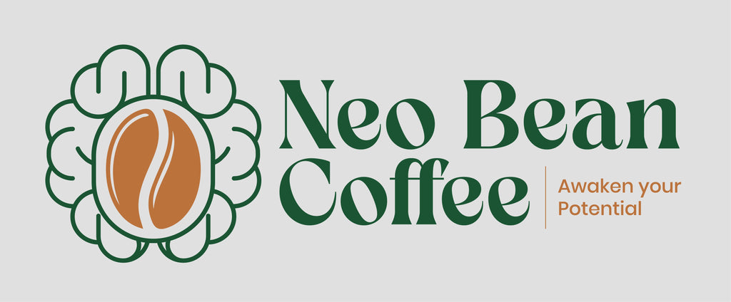 Neobean Black Label Cerebro Blend - Mushroom Coffee - Adaptogen Coffee with 8 Mushrooms & MCT Oil