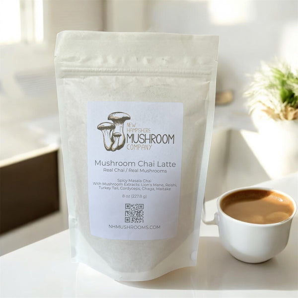 Mushroom Chai Latte – Creamy Spiced Blend with Functional Mushrooms